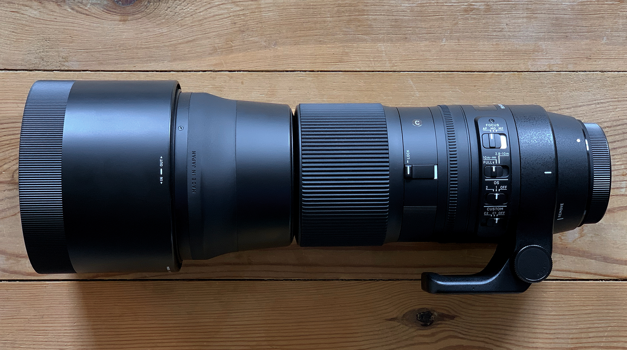 Sigma telephoto lens